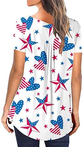 Uzun Kollu Gömlek Yaz Kadın Kısa Kollu V Boyun Çiçek Baskılı Düğmeler T Shirt Tops Pamuk Spandex Bayan