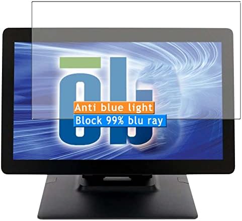 Vaxson 2-Pack Anti mavi ışık ekran koruyucu, ELO dokunmatik Panel Sistemleri ile uyumlu ET2201L-8UWA-0-ZB-GY-G 21.5