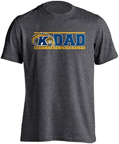 Spor Dişli Kent State Altın Yanıp Söner Gurur Ebeveyn Baba T-Shirt