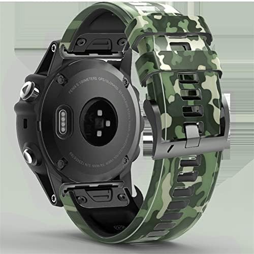 MURVE 22mm 26mm akıllı saat Kayışı Garmin Fenix 7 7X 5 6 5X 6X Pro EPİX 3HR Baskı Silikon Smartwatch Bilek Bandı Bilezik