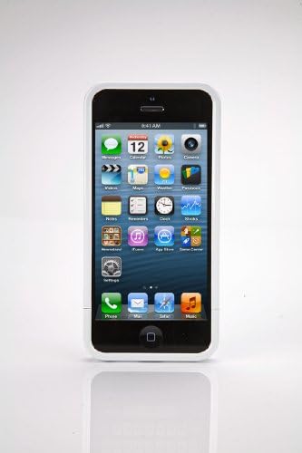 Prodigee ıPH5-SLS-WHT Şık Kaydırıcı Beyaz Modern Renkli Kılıf iPhone 5/5s ile Uyumlu
