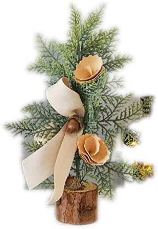 NC Noel Dekorasyon 25 CM Masaüstü Mini Noel Ağacı Dekorasyon Atmosfer Dekorasyon Saksı Noel Ağacı