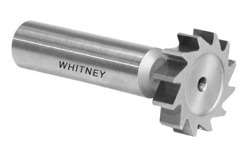 Whitney Aracı 101009 Keyseat freze kesicisi, Stil 100, 1009 (C), 1-1 / 8 Kesme Çapı, 5/16 Kesme Genişliği