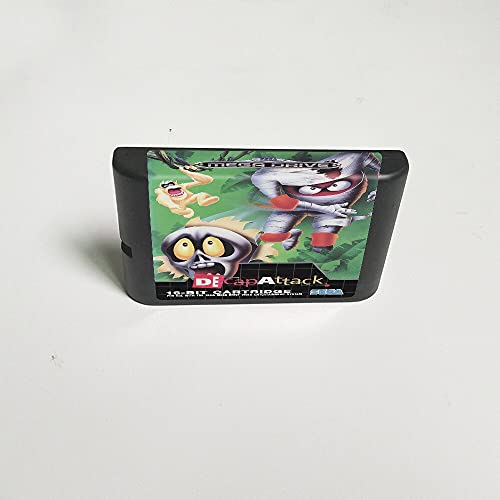 Lksya Decap Saldırı-16 Bitlik MD Oyun Kartı Sega Megadrive Genesis video oyunu Konsolu Kartuş (ABD Kabuk)