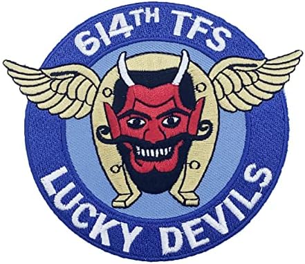 614 taktik Avcı Filosu Şanslı Şeytanlar 1943 Yaması