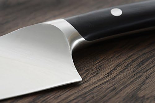 Profesyonel Sırlar Büyük Şef Bıçağı w/ Kanvas Kılıf-İsveç'te Tasarlanmış, Her Yerinde Çok Amaçlı Mutfak Bıçağı Doğrama,