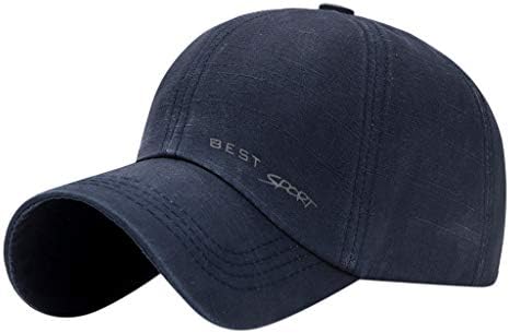 Güneşlikli kep Utdoor Seçim için Şapka Beyzbol Golf Moda Erkekler için Şapka beyzbol şapkası s baba şapkası Siyah