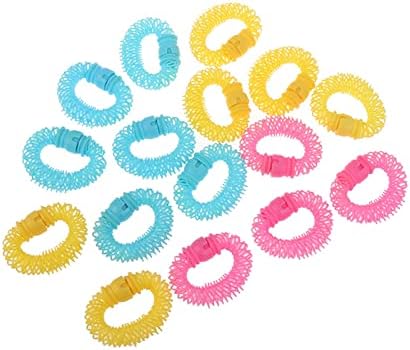 JKYYDS Kuaför Bigudi Saç Çörek Saç Şekillendirici Rulo Spiral Bukleler Aracı saç aksesuarları (Renk: A)