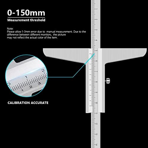 Derinlik Sürmeli Kumpas İçin Fit 0-150 / 200 / 300mm 0.02 mm Ölçer Paslanmaz Çelik Mikrometre metrik ölçü ölçme Aletleri