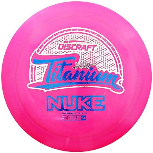 Discraft Titanyum Nate Doss Nuke Mesafe Sürücüsü Golf Diski [Renkler Değişebilir]