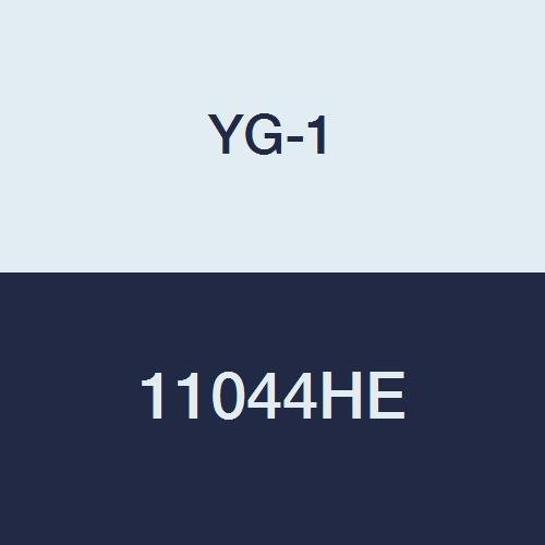 YG-1 11044HE HSS Çift Uçlu Freze, 2 Flüt, Normal Uzunluk, TiAlN-Extreme Finish, 3-1/8 Uzunluk, 13/64