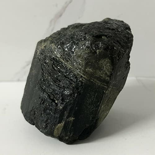 ASHRXN 190g Doğal Siyah Turmalin Kristal Taş Kaba Numune Şifa Reiki