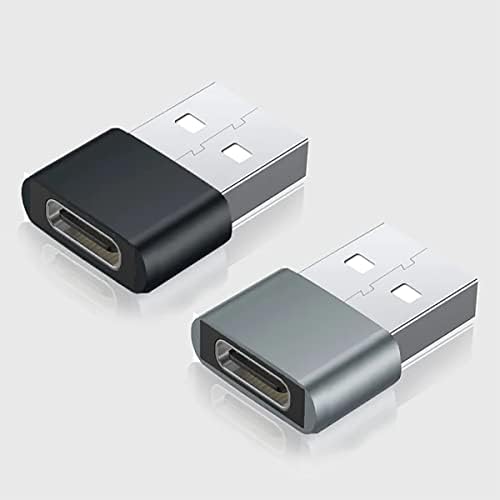 USB-C Dişi USB Erkek Hızlı Adaptör ile Uyumlu Mercedes 2020 GLC Şarj Cihazı, senkronizasyon, OTG Cihazlar Gibi Klavye,