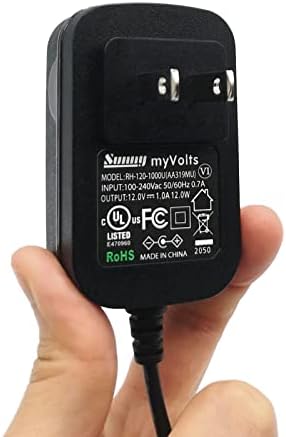 MyVolts 12V Güç Kaynağı Adaptörü ile Uyumlu/Grandstream GXP2140 IP Telefon için Yedek - ABD Plug
