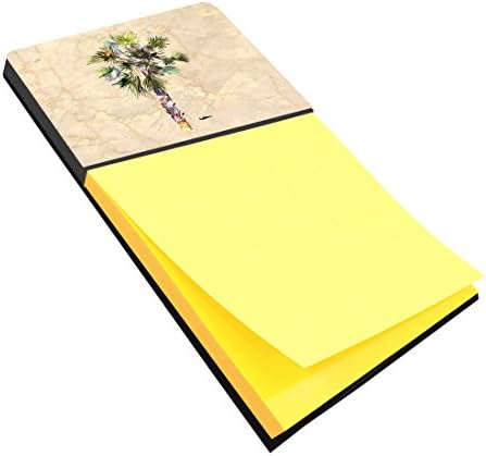 Caroline's Hazineleri 8481SN Palmiye Ağacı Yapışkan Not Tutucu, Yapışkan Not Dağıtıcı Kendinden Yapışkanlı Not Pedleri,