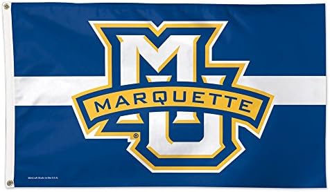 WinCraft NCAA Marquette Üniversitesi 02041115 Lüks Bayrak, 3 'x 5'