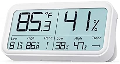 JRDHGRK LCD Dijital Sıcaklık Nem Ölçer Ev Kapalı Elektronik Higrometre Termometre Sensörü Ölçer Hava İstasyonu (Renk: