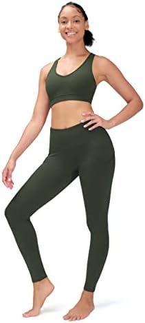 FİTTİN kadın Egzersiz Tayt ile Cep-Ayak Bileği Uzunluğu Yoga Pantolon için Koşu Spor Spor Salonu