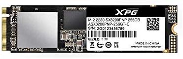 Synnex Bilgi Teknolojileri Dropship ADATA XPG SX8200 Pro 256GB SSD 2,5 İnç ASX8200PNP-256GT-C