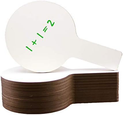 Flipside Ürünleri Mini Kuru Silme Cevap Kürek Sınıfı 12'li Paket, Beyaz (FLP10036)