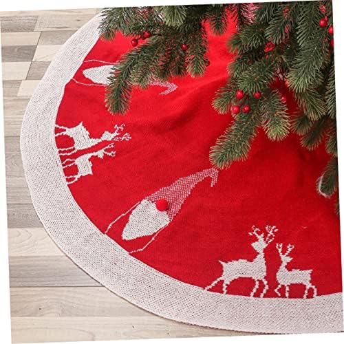 Abaodam Noel Ağacı Ağacı Etek Çevresi Doğuş Dekor Elk Dekor Peluş Alan Kilim 1 ADET Tatil Ağacı Mat Noel Ağacı Battaniye