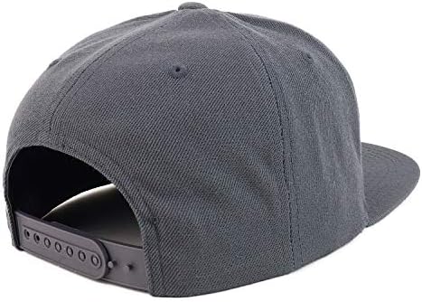 Trendy Giyim Mağazası Numarası 5 işlemeli Snapback Flatbill Beyzbol Şapkası