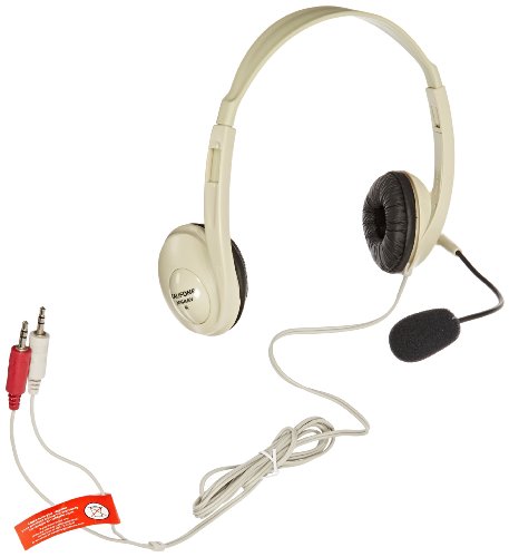 Mikrofonlu Califone 3064AV Multimedya Kulaklıklar - 3,5 mm Fiş