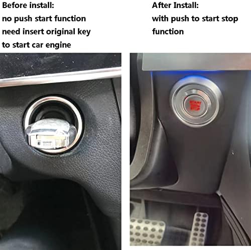 Mercedes Benz G ile uyumlu W463 Sınıf 09-18 Push Start Stop Modülü Uzaktan Marş Sistemi Anahtarsız Giriş akıllı anahtar