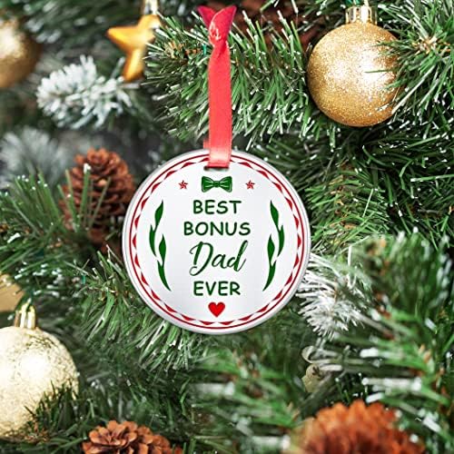 Zarif Şef Noel Süs Hediye için Üvey-En İyi Bonus BABA Hiç-Noel Tatil Kutlama Dekorasyon Hediye için Üvey-Festivali