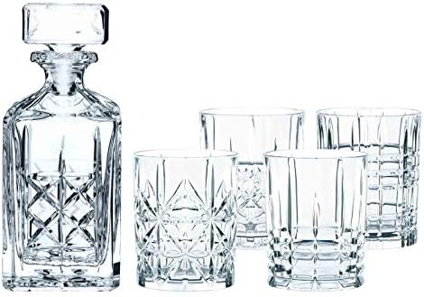 Nachtmann Highland Tumbler, Aqua, Kristal Cam, 4 inç, İnce Viskiler için Bardak içmek, Viski, Konyak, ve Rom, Kaya