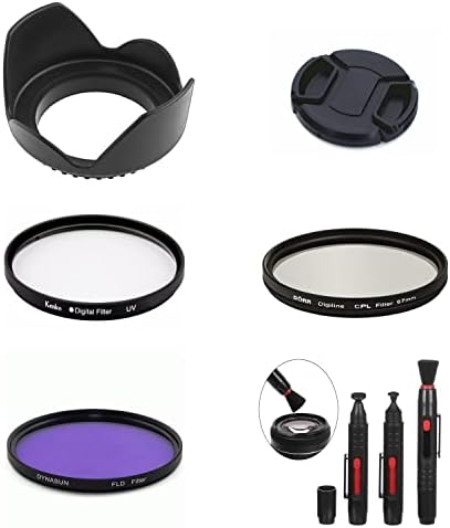 SR12 77mm Kamera Paketi Lens Hood Cap UV CPL FLD Filtre Fırçası ile Uyumlu Sony FE 70-200mm f / 2.8 GM OSS Lens