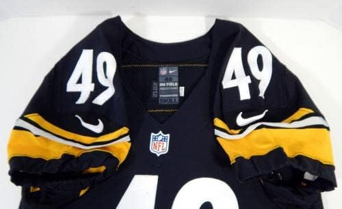 2012 Pittsburgh Steelers Christian Scotland-Williamson 49 Oyun Forması-İmzasız NFL Oyunu Kullanılmış Formalar