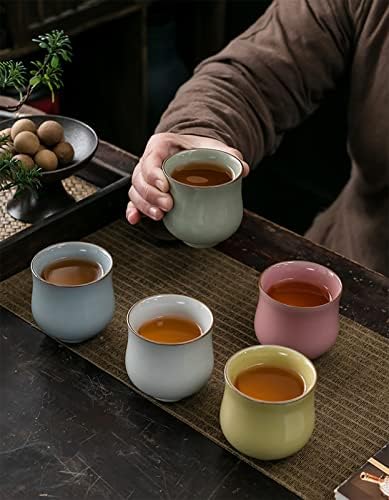 Lxuwbd geleneksel Japon çay bardağı 5, seramik çay seti, Çin çay bardağı, Matcha kase, Yunomi çay bardağı, Matcha