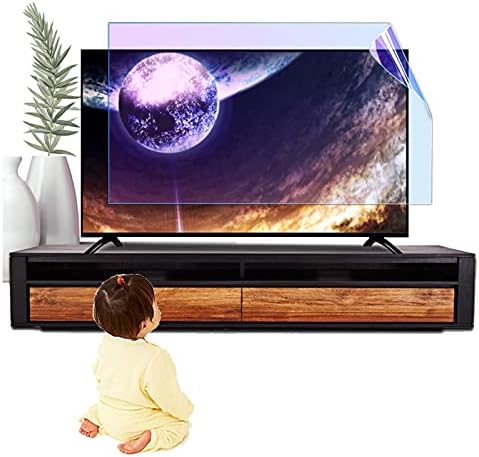 AİZYR Parlama Önleyici Çizilmez TV ekran koruyucu, Mat mavi ışık filtresi Yansıma Önleyici Oranı %90'a kadar LCD /