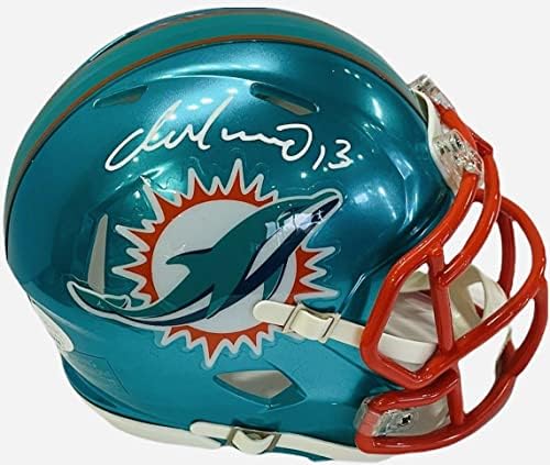 Dan Marino İmzalı Miami Dolphins Flaş Mini Kask (JSA) - İmzalı NFL Mini Kasklar