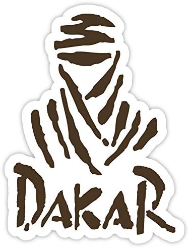 Dakar Rallisi sticker çıkartma 4 x 5