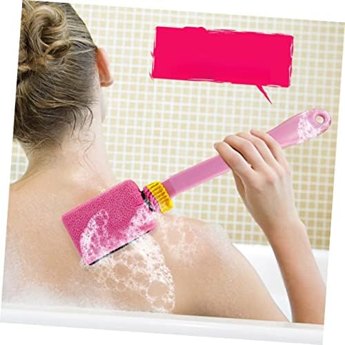 FOMİYES Kolları ile Duş Fırçalar Peeling Scrubber Masaj Banyo Fırçası Exfoliator Fırça Banyo Scrubber Temizleme Scrubber