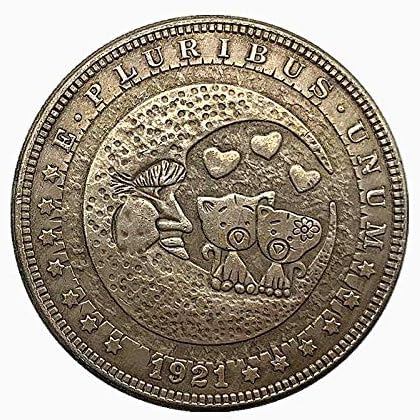 Mücadelesi Coin Amerikan Gümüş Dolar 1878 Hobo Kafatası Morgan Bakır Gümüş Kaplama Kopya Erkekler için Hediye Sikke