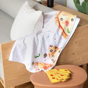 Pizza battaniye, pizza tema hediye, pizza tema, bebek battaniye zemin,, bebek fotoğraf battaniye, Bebek Aylık Kilometre