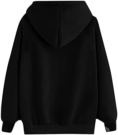 XKLVMH Hoodies Kadınlar için Bayan Moda sevgililer Günü Katı Hoodie Beraberlik Dize Up Uzun Kollu Kapüşonlu sweatshirt