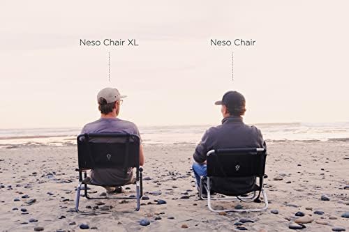Neso Plaj Sandalyeleri 2'li Paket | Omuz Askılı ve Kayma Cepli Suya Dayanıklı / İnce Katlanır