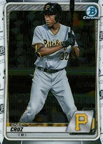 2020 Bowman Krom Taslak BD-65 Oneil Cruz RC Çaylak Pittsburgh Pirates MLB Beyzbol Ticaret Kartı