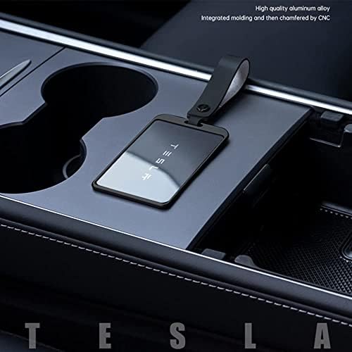 Alaşımlı Malzemeler Anahtar kart tutucu Tesla Modeli 3 ve Model Y,Anahtar Koruyucu Kapak Aksesuarları Dahil Olmak