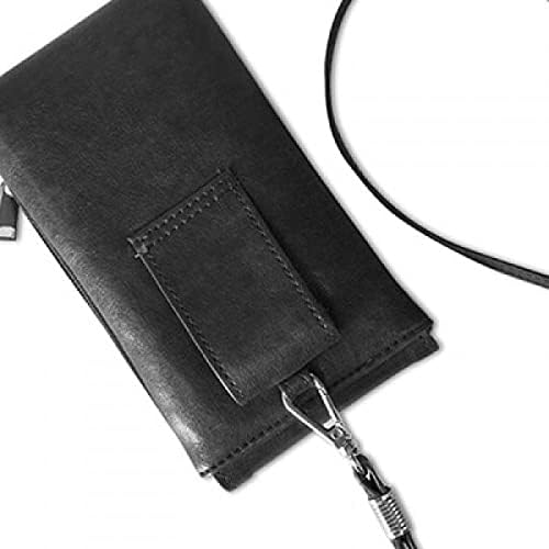 Bastet mas Hediye İlmek Telefon Cüzdan çanta Asılı Cep Kılıfı Siyah Cep