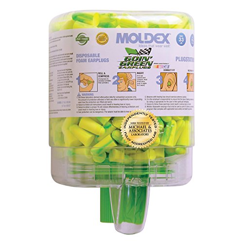 Moldex - Metrik Goin ' Yeşil PlugStation Kulak Tıkaçlı Konik Köpük Dağıtıcı