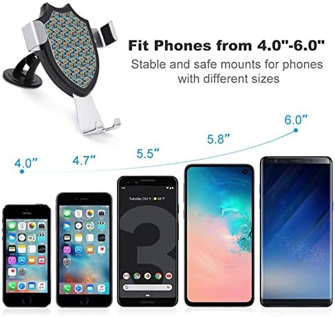 William Morris Anemon Araç İç Telefon Dağı Hava Firar Klip Cep Telefonu Tutucu Smartphone için Ayarlanabilir
