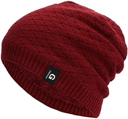 Örgü Bere Şapka Kadınlar için Kış Sıcak Örgü Şapka hımbıl bere Kap Streç Kalın Sevimli Örme Kap Soğuk Hava için