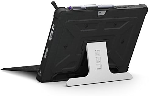 KENTSEL zırh dişli [UAG] Microsoft Surface 3 tüy-ışık kompozit [siyah] alüminyum standı askeri bırak test kılıf