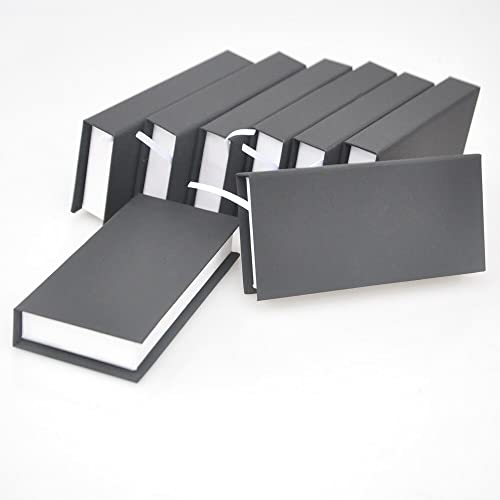 Yanlış Kirpik Ambalaj Siyah Beyaz Kutu Kirpik Dikdörtgen Kutu Sahte 25mm Kirpik Manyetik saklama kutusu (Renk: Style3,