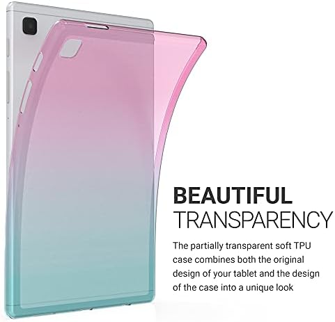 kwmobile TPU Silikon Kılıf Samsung Galaxy Tab ile Uyumlu A7 Lite 8.7 (2021) - Kılıf Yumuşak Esnek Koruyucu Kapak-Bicolor